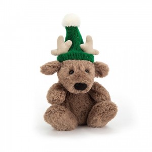 TINY Jellycat Poppet Reindeer 10 CM X 6 CM | 325791FCB